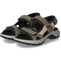Beliana Beliana 75891030423013 Damen Rauleder green Sandalette