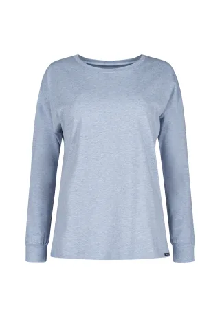 SKINY - Skiny Damen Shirt langarm Night In Mix & Match denim melange