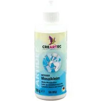 CREARTEC Klebstoff weißer Mosaikkleber - 100g, ideal um alle Arten von Mosaiksteinen aufzukleben - Made in Germany