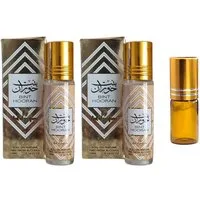 Lattafa Duft-Set Bint Hooran Parfümöl Roll-on 2 x 10 ml – + Roll-On (leer)