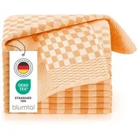 Blumtal Geschirrtuch Premium Geschirrhandtücher in 50 x 70 cm, (Set, 10-tlg., 5, 10 oder 20 Geschirrtücher), 100% Baumwolle, Oeko-TEX® Zertifiziert