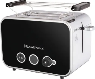 RUSSELL HOBBS Toaster "Distinctions Schwarz 26430-56" 2 kurze Schlitze für 2 Scheiben 1600 W