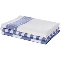 OTTO home Geschirrtuch Ravven, (Set, 3-tlg., 3er Set), 100 % Baumwolle, 70 × 50 cm, 3er-Set, Farbauswahl, Karo, Streifen