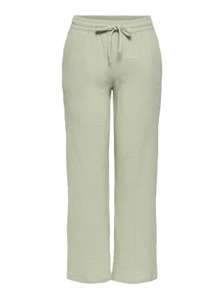 JDY - JDYTHEIS LIFE WIDE PANT WVN NOOS Desert Sage - Gr. - 32