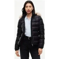 Tommy Jeans Curve Steppjacke TJW BASIC HOODED DOWN JACKET EXT in Großen Größen, mit Kapuze