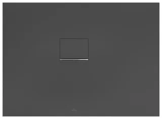 Villeroy & Boch Duschwanne Squaro Infinity (1180SQI2L) 1100x800x40mm Quaryl Anthracite UDQ1180SQI2LV1S