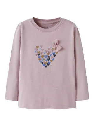 NAME IT - NMFNIVA LS TOP burnished lilac - Gr. - 104