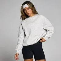 MP Damen Basics Oversize-Sweatshirt – Hellgrau - XL