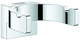 GROHE Bademantelhaken Selection 41049 doppelt chrom, 41049000 41049000