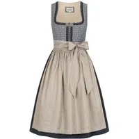 Nübler Dirndl Dirndl midi Leni in Blau von Nübler - Rocklänge 70 cm