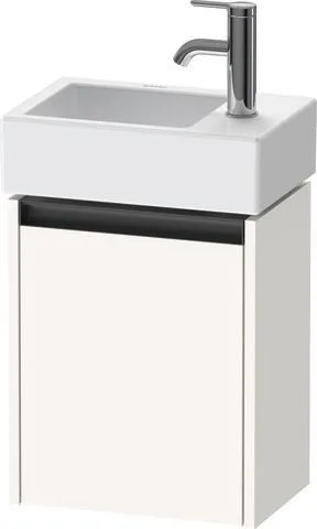 Duravit Ketho.2 Waschtischunterbau wandhängend Weiß Supermatt 364x238x440 mm - K25071L84840000 K25071L84840000