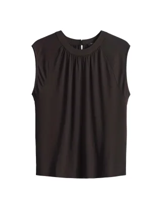 Opus - Jerseytop - Iraffi braun - Gr. - 44