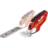 Akku-Gras- und Strauchschere GE-CG 12 Li, 12Volt, Grasschere rot/schwarz, Li-Ionen Akku 1,5Ah