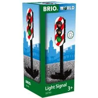 BRIO® Spielzeugeisenbahn-Verkehrszeichen Brio World Eisenbahn Zubehör Lichtsignal Ampel 33743