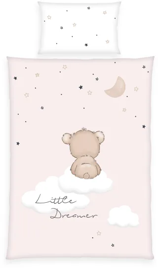 Baby Best Babybettwäsche "babybest Little Dreamer" 2 Stk. Wendebettwäsche