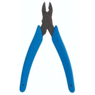 Xuron 9100F Micro-Shear Seitenschneider ovaler Kopf mit Drahthalter blau/schwarz