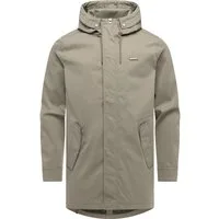 Ragwear Funktionsmantel Mr Smithem Twill YOUMODO Funktioneller Übergangsmantel mit Kapuze
