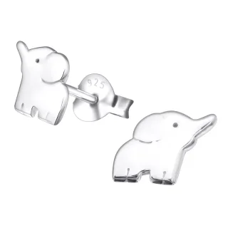 Elefanten Ohrringe aus 925 Silber