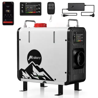 HCALORY HBS-3S 3.5L 8KW Diesel Parking Heater with Automatic Start and Stop High Plateau Adaptive Mode Bluetooth/Remote/