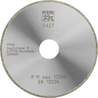 PFERD TOOLS Diamant-Trennscheibe D1A1R durchgängiger Belag für GFK/CFK - 68411237