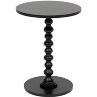 Atmosphera Créateur d'intérieur Beistelltisch Couchtisch ALIX mit dekorativem Bein, Ø 38 cm (funktional)