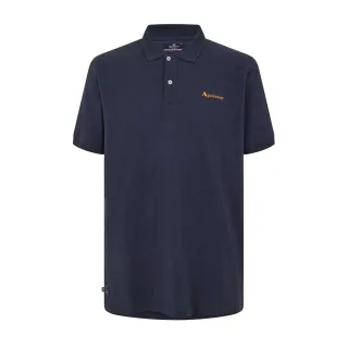 Aquascutum - Poloshirt für Herren, Regulär, kurzärmlig (Marine)