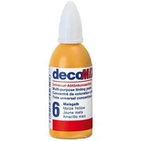 decotric® Vollton- und Abtönfarbe Decotric Abtönkonzentrat 20 ml maisgelb