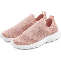 LASCANA Slip-On-Sneaker, Sneaker Slipper, Halbschuh ultraleicht und zum Reinschlüpfen VEGAN