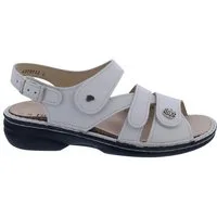 Finn Comfort Finn Comfort Sandale Gomera 2562-001000, Glattleder, Weiß, Klettversch Sandale