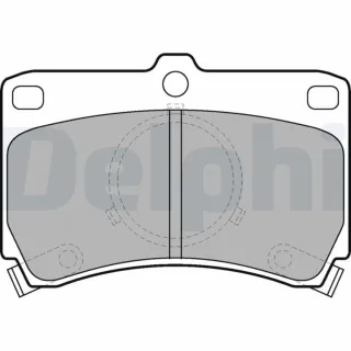 Delphi Bremsbel?ge vorne Mazda 323 BF BW