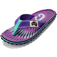 Gumbies Vegane Flip Flops - Ergonomisch geformtes Fußbett - Herren und Damen Zehentrenner Kühles & atmungsaktives Fußbett aus strapazierfähiger Canvas-Baumwolle
