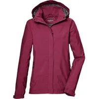 Killtec Outdoorjacke KOS 51 WMN JCKT Damenjacke: wasserdicht, atmungsaktiv, verstellbar, abnehmbare Kapuze