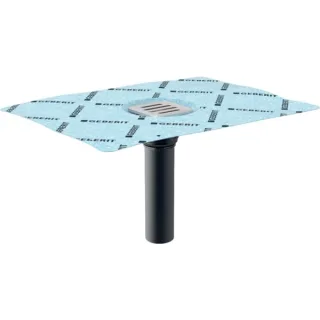 Geberit Duschbodenablauf stockwerksdurch- dringende Installation d50, 154053001 154053001