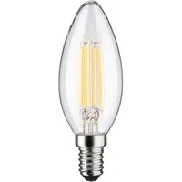 Paulmann LED-Leuchtmittel Eco-Line Kerze 840lm 4W 3000K klar 230V, E14, 1 St., Warmweiß