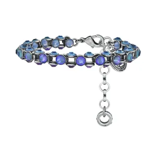 konplott - Armband - Neon Lights blau