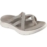 Skechers GO WALK FLEX SANDAL-SSSELENA Zehentrenner Sommerschuh, Strandschuh, Sandale, Badeschuh mit Komfortfußbett