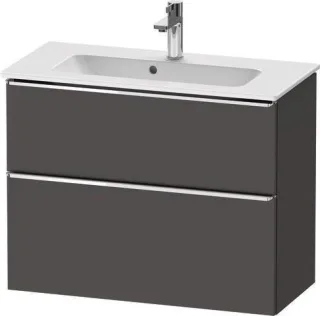 Duravit D-Neo Waschtischunterbau wandhängend Graphit Matt 810x372x625 mm - DE4369010490000 DE4369010490000