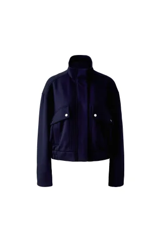 Oui - Jacke darkblue - Gr. - 38