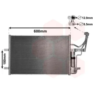 Van Wezel Klimakondensator + Trockner Mazda 3 5 1,4 1,6 1,8 2,0 2,3 + CD Turbo