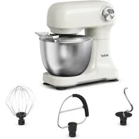 Tefal Küchenmaschine QB140A Bake Easy, 500 W, 3,5 l Schüssel, 12 Geschwindigkeiten + Pulse, planetarisches Rührsystem, 3,5 L