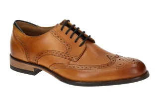 Clarks Craftarlo Limit Herren Halbschuhe Braun Tan Budapester Schn?rschuhe