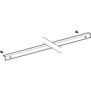 Geberit Gleitprofil f. Ordnungsbox, Acanto zu allen WaschtischU 75, 243933001 243933001