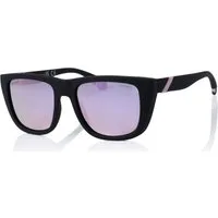 Superdry Sonnenbrille Modell 996075 Form Feminin, Logoschriftzug auf Bügel, Kunststofffassung