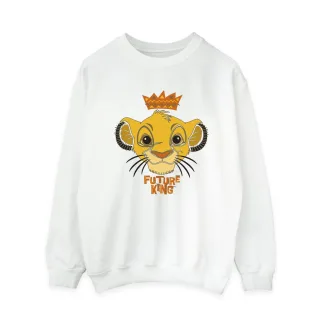 Disney - "The Lion King Future King" Sweatshirt für Damen (Weiß)