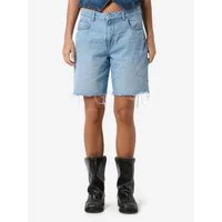 Noisy may Jeansshorts NMHOLLA NW LOOSE SHORT AZ425LB NOOS modisch offene Säume