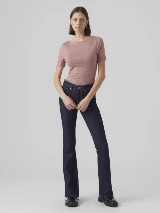 VERO MODA - VMPANDA MODAL S/S TOP NOOS Nostalgia Rose - Gr. - XS