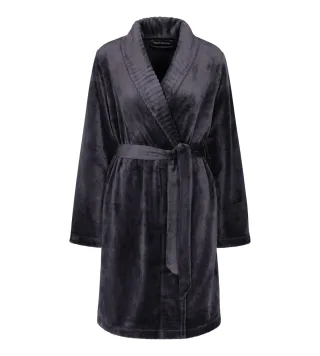 Triumph - Robes Fleece Robe 01 ink grey - Gr. - 40/42