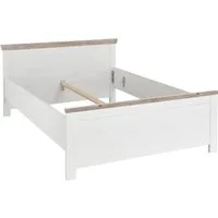 Home affaire Bett Florenz Doppelbett Landhausstil Bettgestell (100,140 oder 180/200cm), aus FSC®-zertifiziertem Holzwerkstoff, in 3 Breiten
