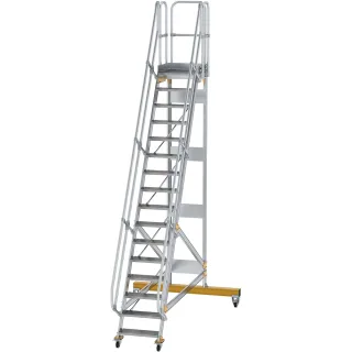 Munk Plattformtreppe fahrbar 60° Stufenbreite 600 mm - 600716