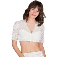 MarJo Dirndlbluse Dirndlbluse - IRENA-FINJA - weiß